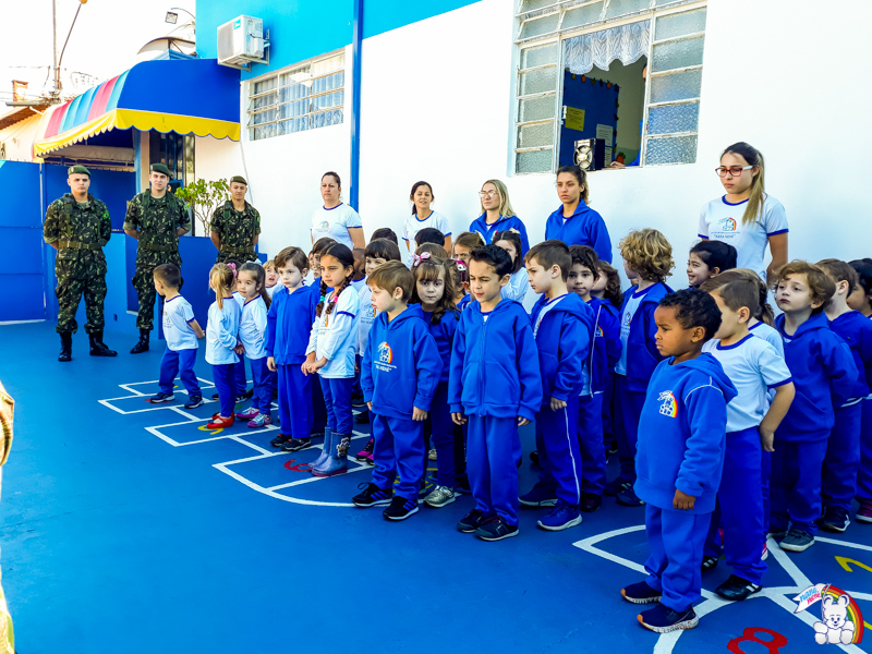Fotos da comemoração do Dia do Soldado na unidade 02!