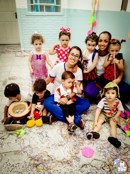 Baile de Carnaval na unidade 01