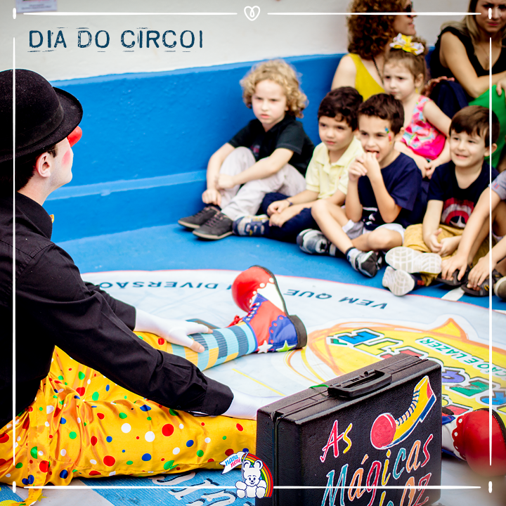 🎪 EEEBA! Hoje é o Dia do Circo!