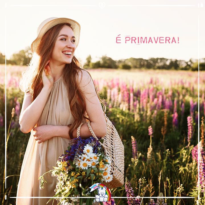 É primavera!