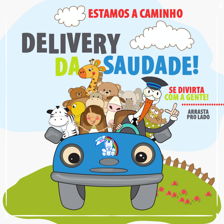 📣 Estamos a caminho com o Delivery da Saudade!